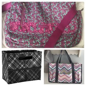3 BAGS - Vera Bradley, ThirtyOne (x2)